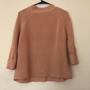 Peach colored Topshop sweater
